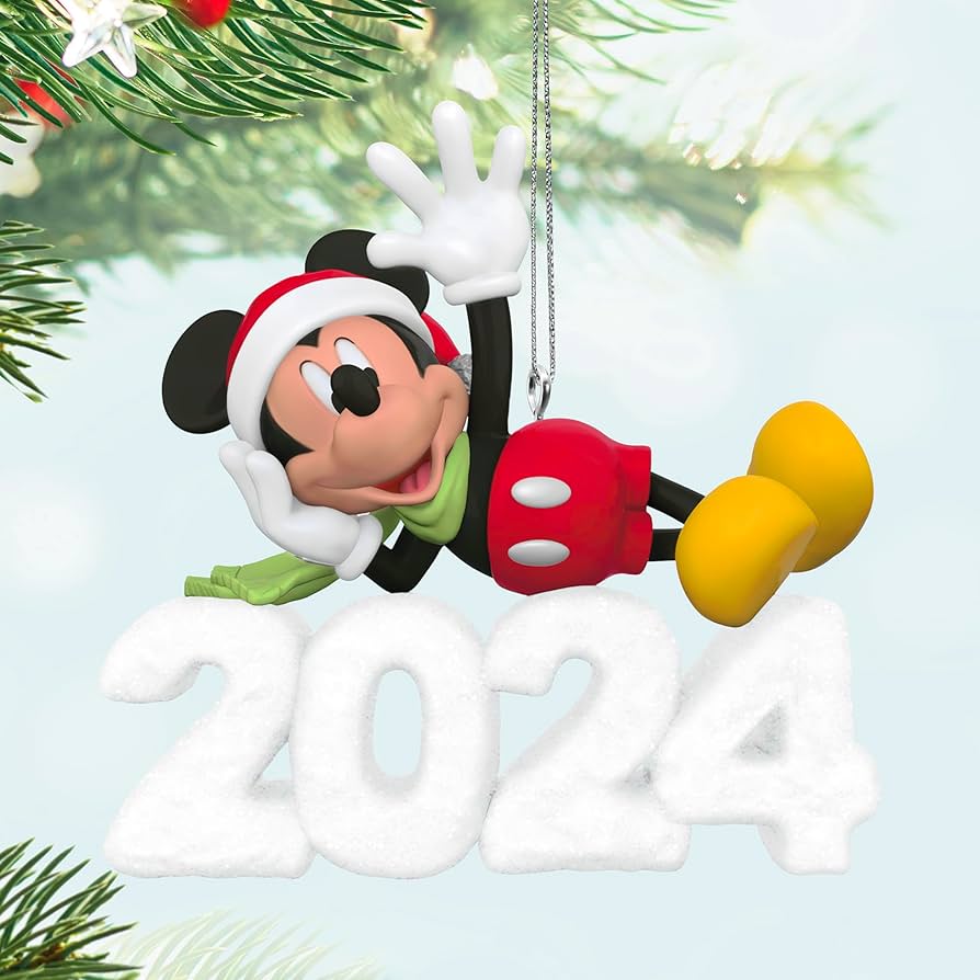 hallmark　ホールマーク ミッキーミニー　 クリスマス　オーナメント Better Together ディズニー ミッキー＆ミニー マグネットで